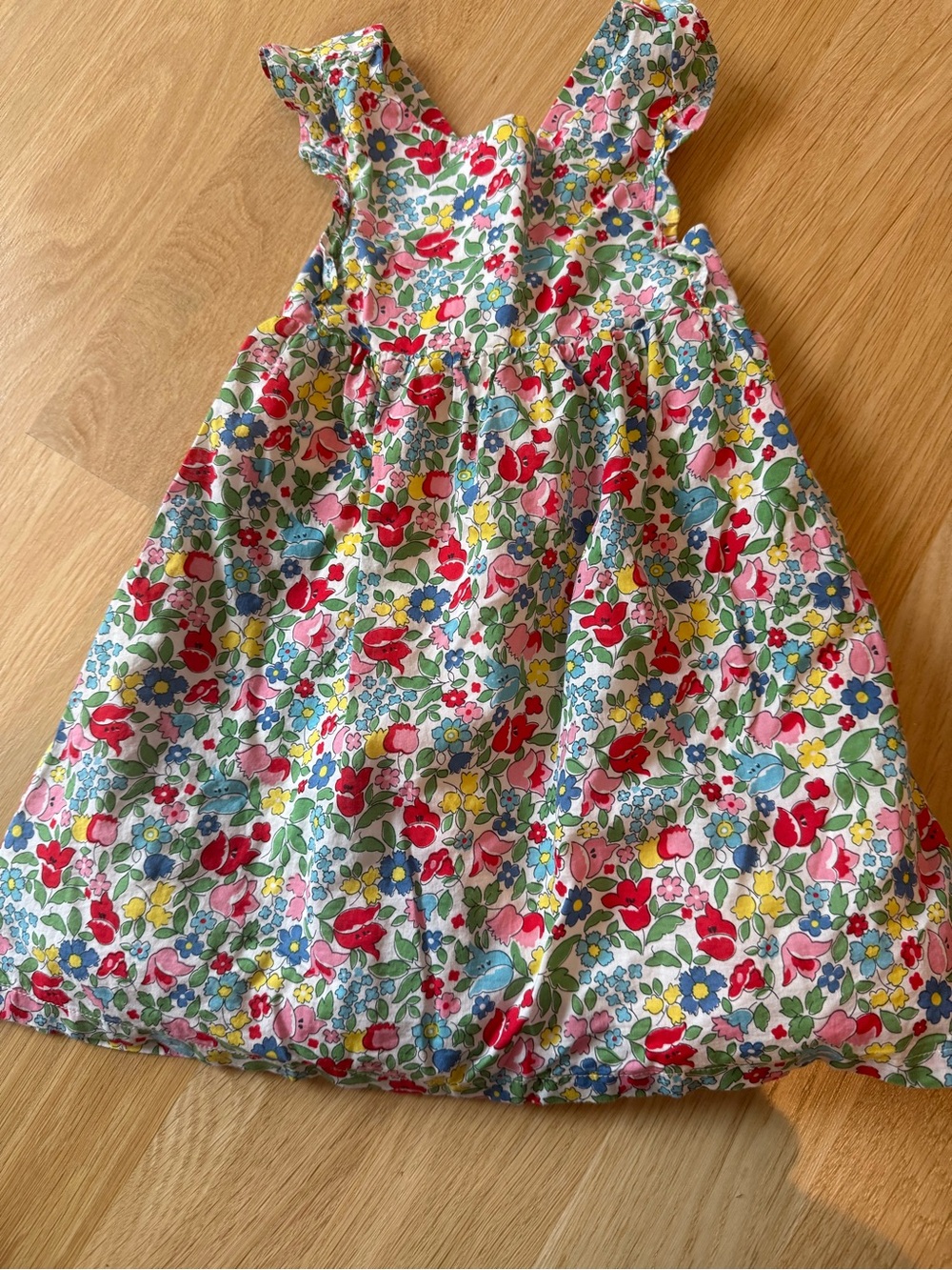 Boden Floral Sundress in Red, Pink, Yellow, Blue, Green